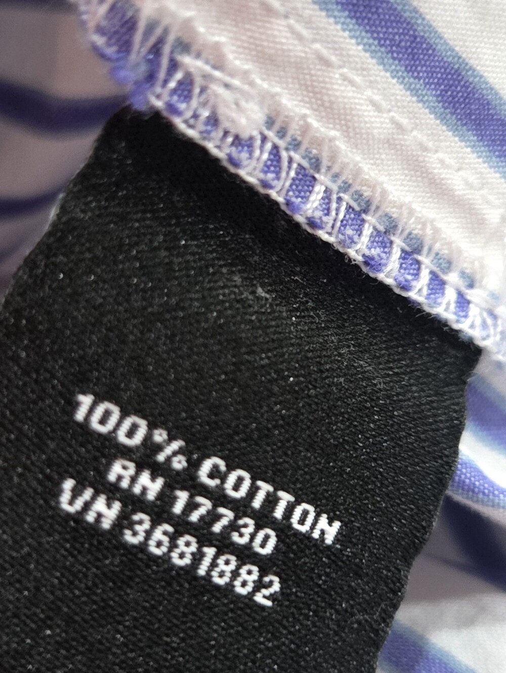 Victoria Beckham for Target Blue and White Striped Halter Camisole Sz.L - Picture 7 of 8